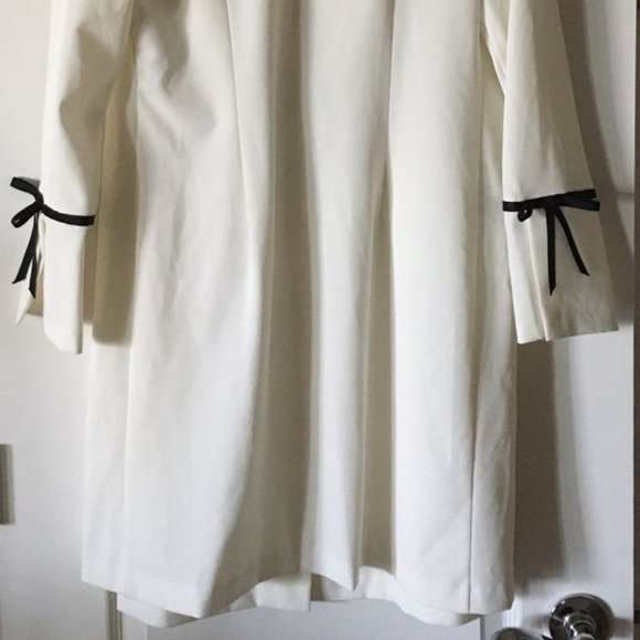 2 pieces dress with a jacket black and white color - Picture 4 of 4